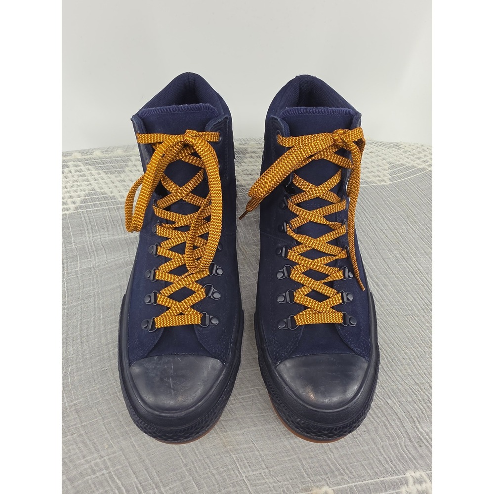 Converse Chuck Taylor All Star City Trek Navy Blue Suede Boots 153663C Mens 12